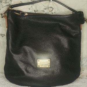 Valentina  hobo pebble leather hobo